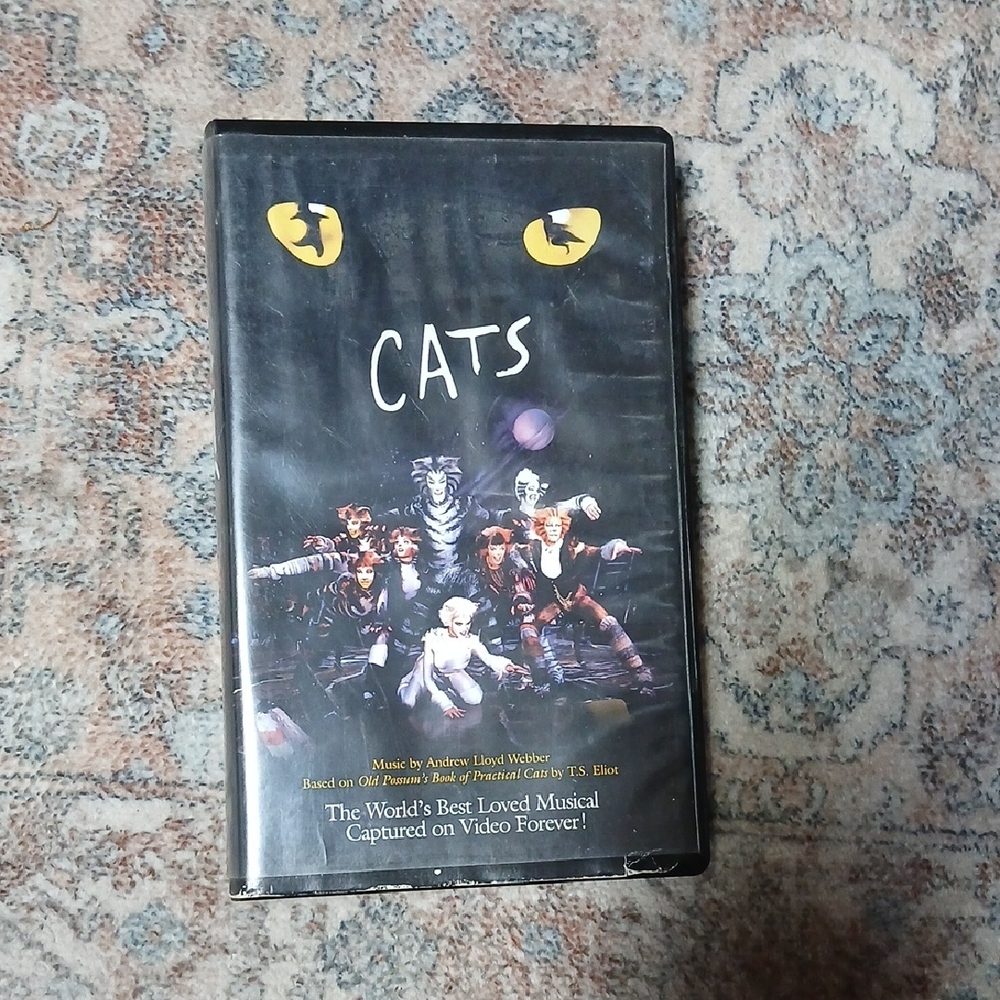 Cats Musical VHS Tape